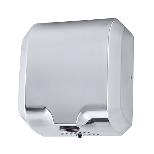 Bezdotykový osoušeč rukou, 1 800 W, nerez s HEPA filtrem a LED světlem