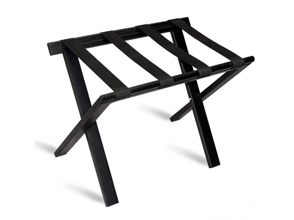 Zavazadlový box WOOD bez opěradla, černý