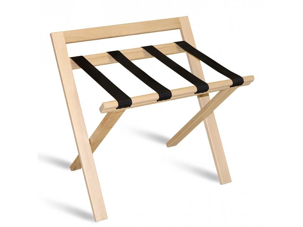 Kufr WOOD PLUS s opěradlem, přírodní