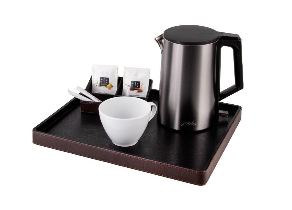 Tablett ALDA Noble Leather, braun