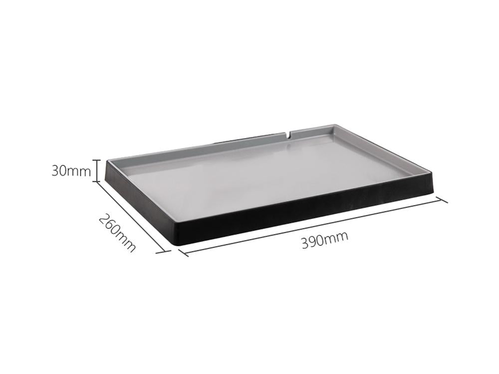 ALDA Dual tray, grey-black