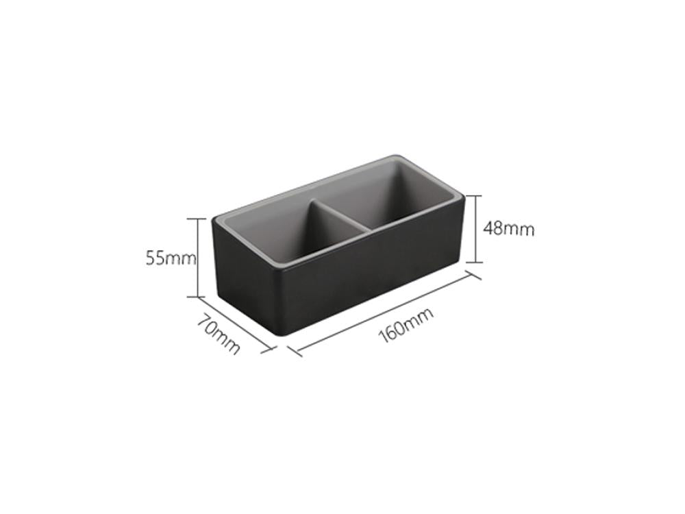 ALDA Dual magazine, grey-black