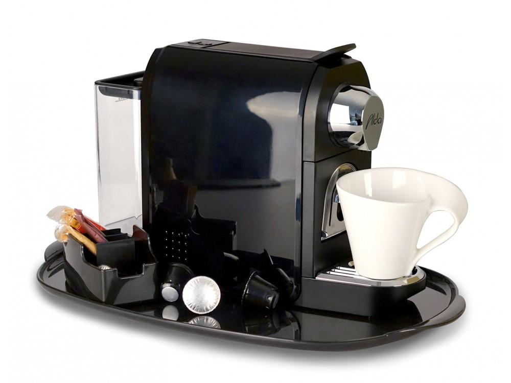 ALDA capsule coffee maker, black