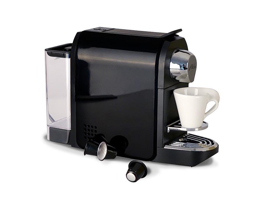 ALDA capsule coffee maker, black