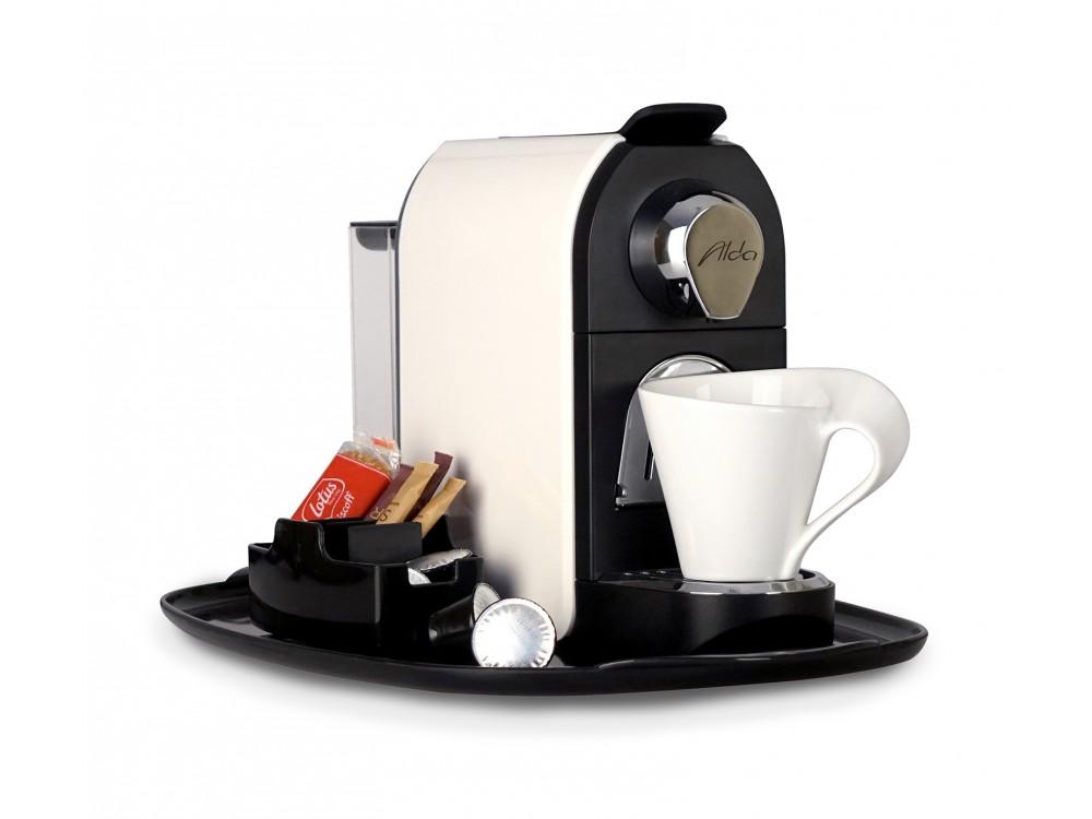 ALDA capsule coffee maker, cream