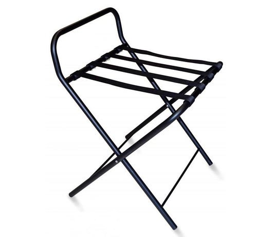 Kufr STEEL PLUS s opěrkou, černý