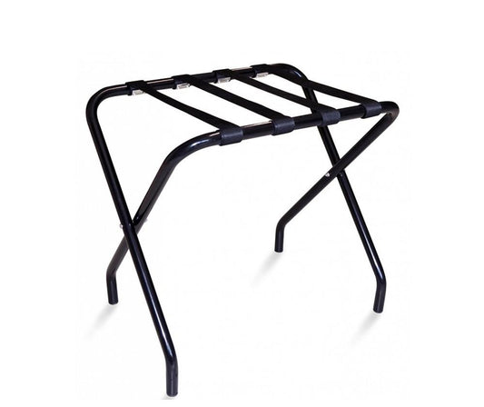 OCELový kufr bez opěradla, černý