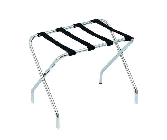 OCEL kufr bez opěradla, lesklý nerez