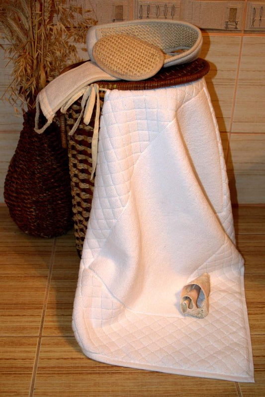 Bath matt EXCELENT, 50x70 cm, white | ALDA hotel equipment a.s.