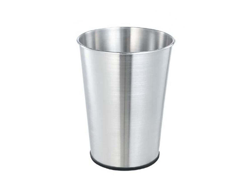 Pokojový koš, kulatý, nerez, 9 l