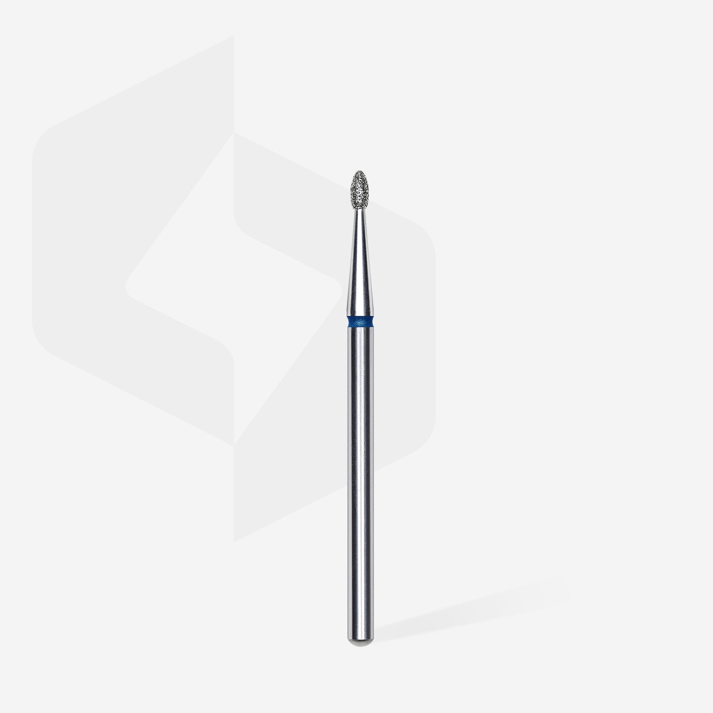 Diamantový vrták na nehty zaoblený pupen modrý EXPERT průměr hlavy 1,6 mm / pracovní část 3,4 mm - STALEKS