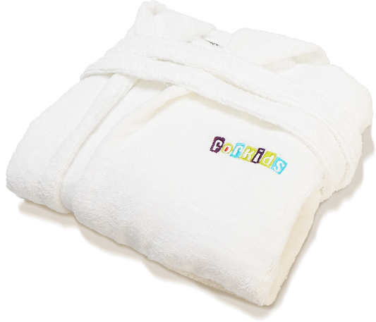 Bathrobe ForKids, white | ALDA hotel equipment a.s.