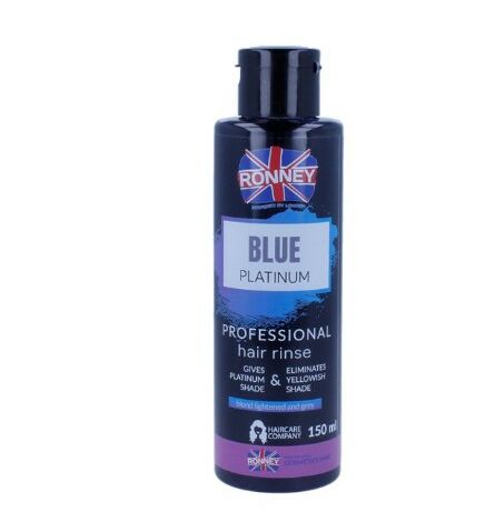 RONNEY Professional BLUE PLATINUM HAIR RINSE 150 ml
