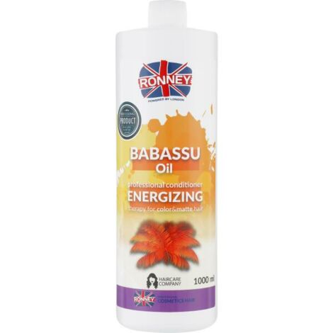 RONNEY Profesionální kondicionér Babassu Oil energizující terapie 1000 ml