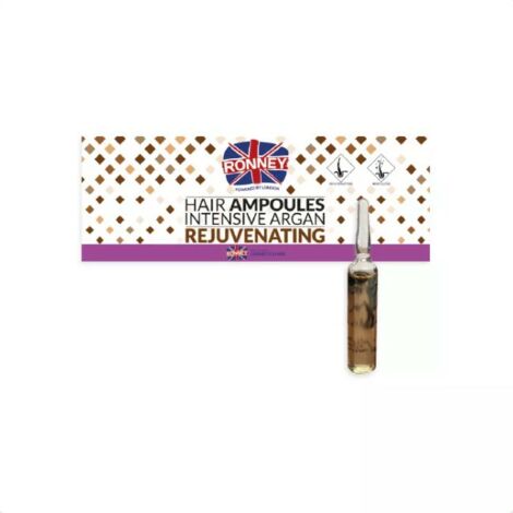 RONNEY Intensive ARGAN omlazující ampule na vlasy (12x10 ml)