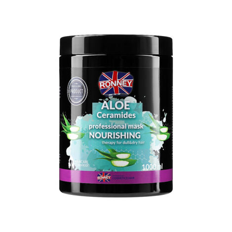 RONNEY Profesionální maska Nourshing Aloe Ceramidy 1000 ml RCH 00092