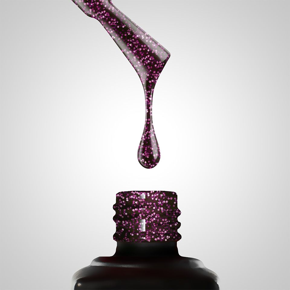 Gelový lak SLOWIANKA 518 Violet Venom 10g