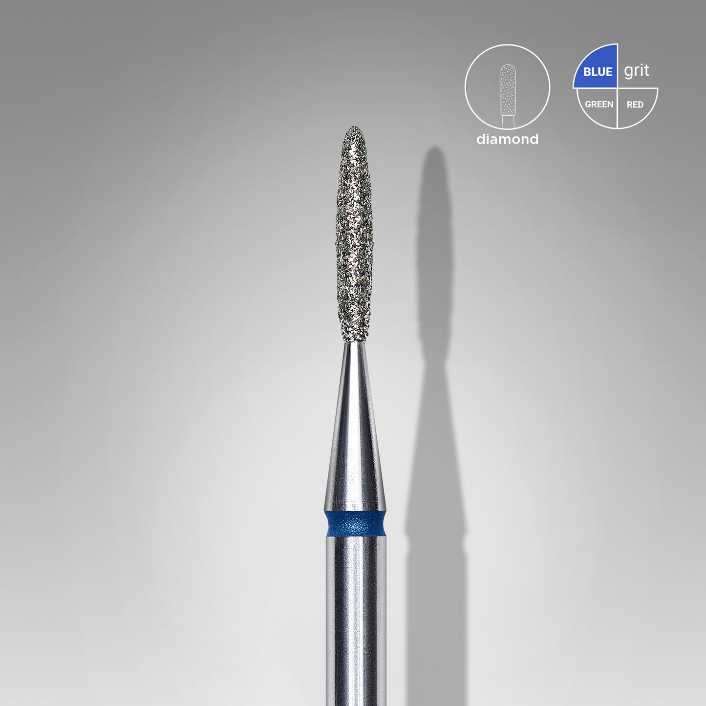Diamantový vrták na hřebíky plamenově modrý EXPERT průměr hlavy 1,4 mm / pracovní část 8 mm - STALEKS
