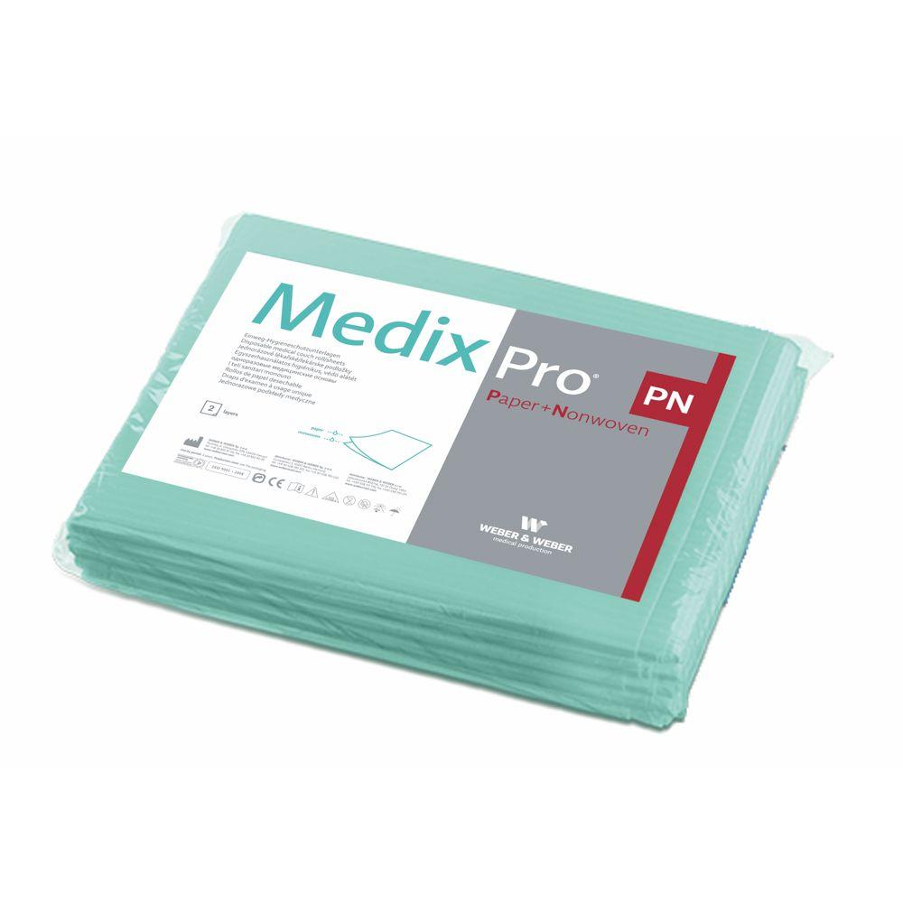 Lékařské listy z netkaného papíru MedixPro 77 x 210 cm (10 ks v polybagu)