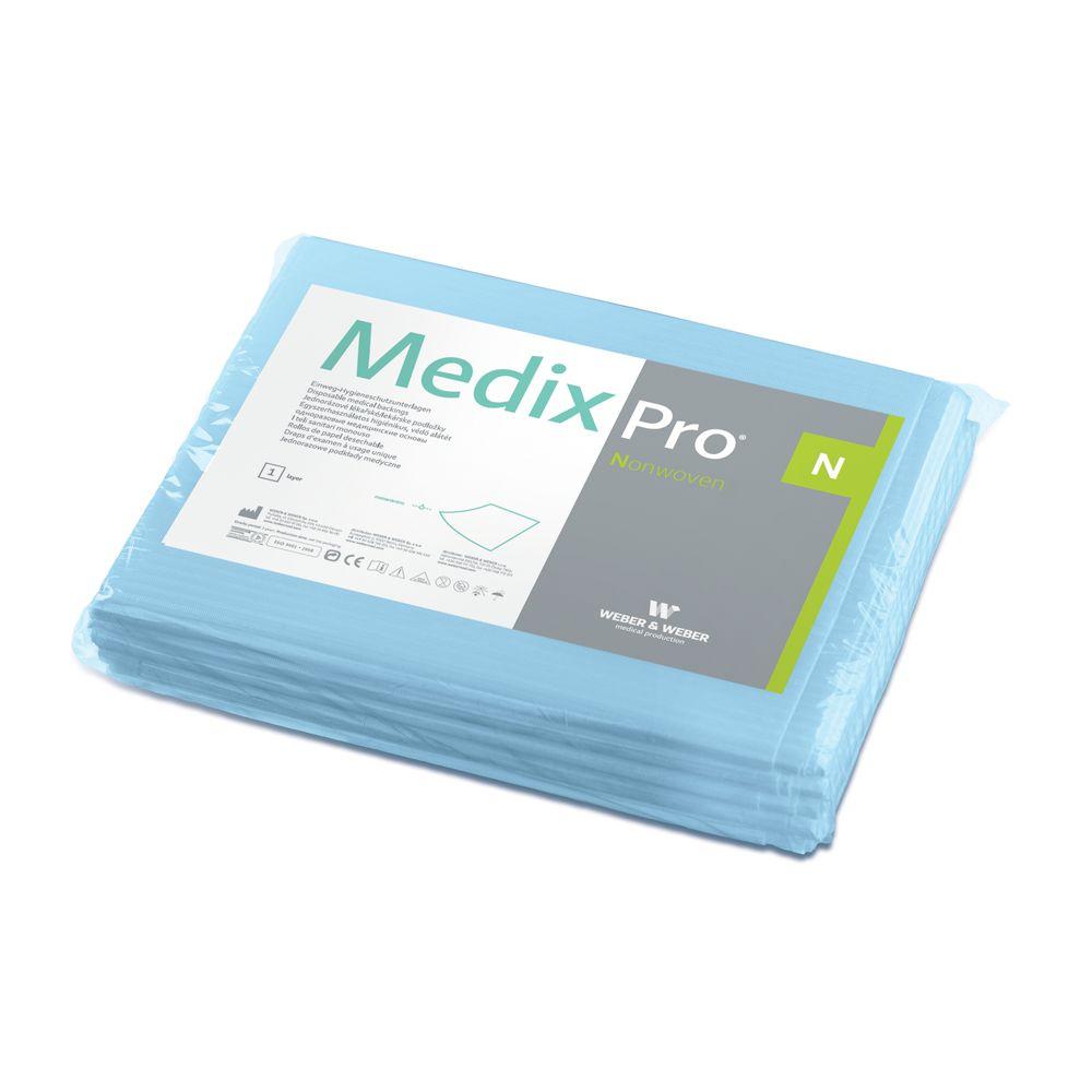 Medical sheets of nonwoven MedixPro 160 x 210 cm (5 pcs in a polybag)