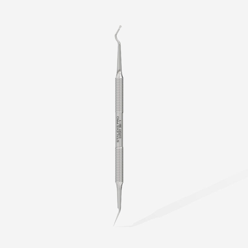 Pedicure curette EXPERT 20 TYPE 1 (hemisphere curette and toenail cleaner) - STALEKS