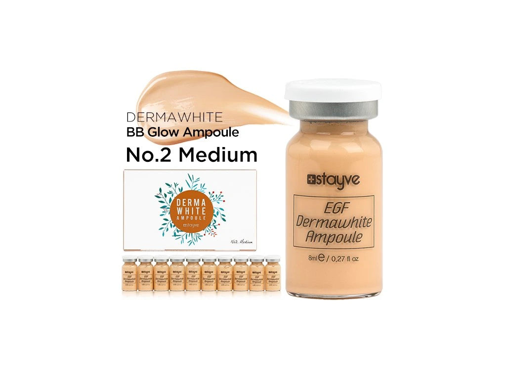 Stayve toning ampoules BB Glow – No.2 Medium 10 x 8 ml