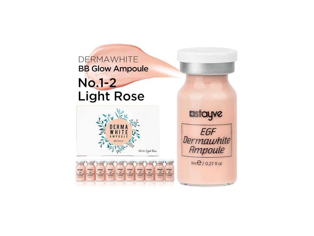 Stayve Tönungsampullen BB Glow – Nr. 1-2 Light Rose 10 x 8 ml