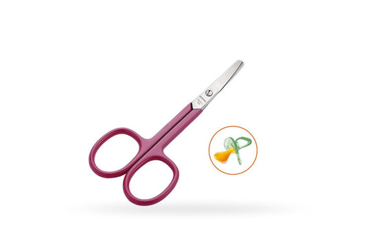 Baby Nail Scissors - Fuchsia - OMNIA line