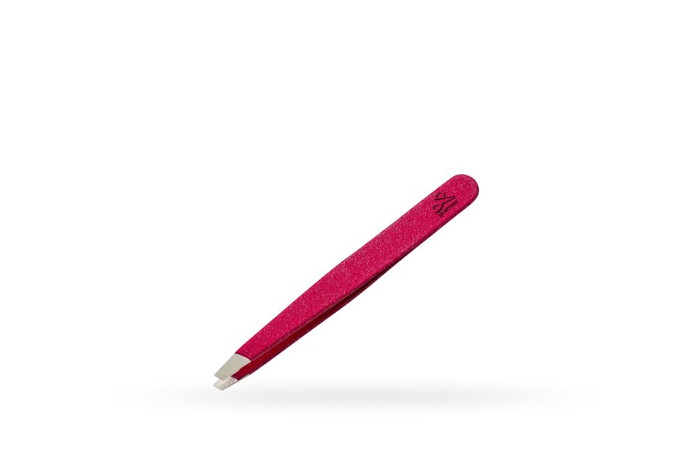 STAINLESS STEEL OBLIQUE TWEEZERS PREMAX