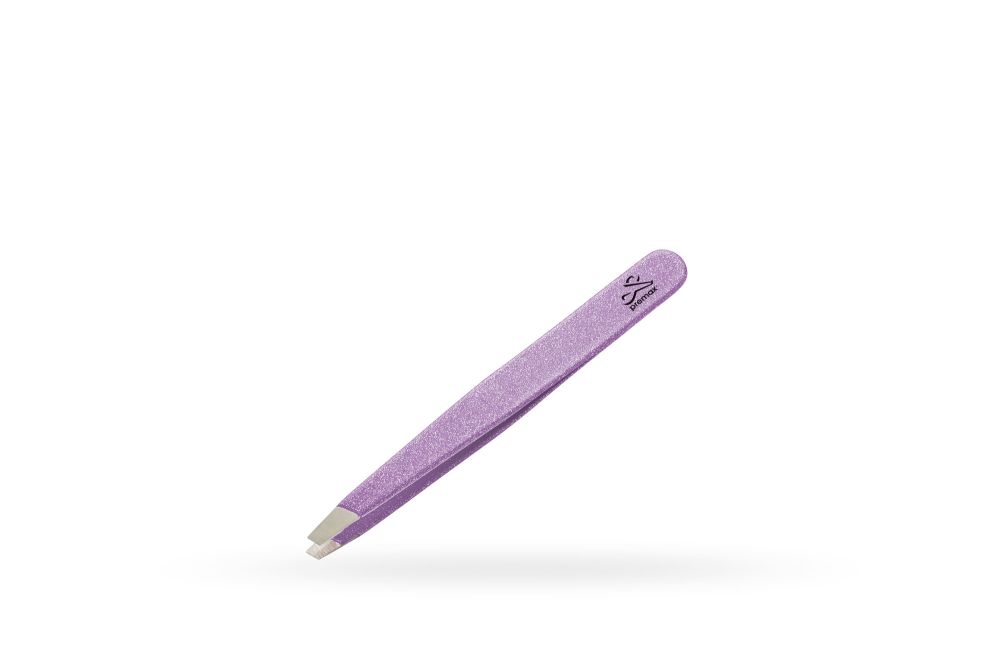 STAINLESS STEEL OBLIQUE TWEEZERS PREMAX