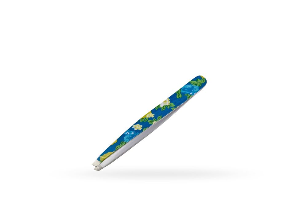 STAINLESS STEEL OBLIQUE TWEEZERS PREMAX