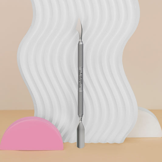 Manicure pusher SMART 51 TYPE 2 (rounded wide pusher and cleaner) - STALEKS