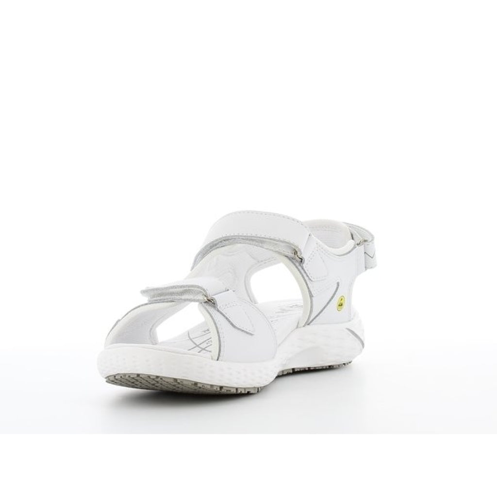 ODILE weiße medizinische Damenschuhe