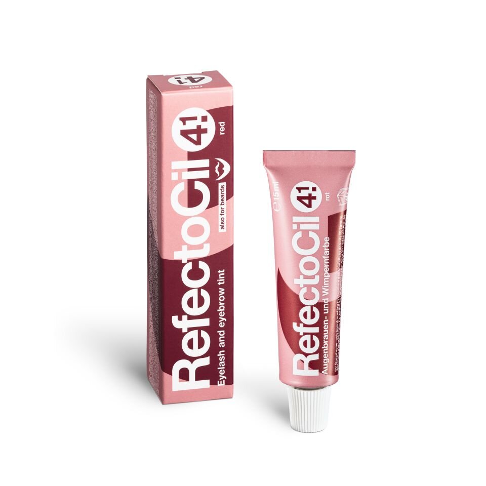 Barva na obočí R´Cil Red č. 4.1 ČERVENÁ (15 ml)