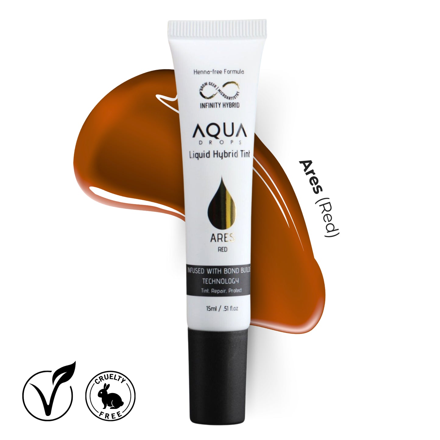 Odstín Aqua Drops ARES - červený