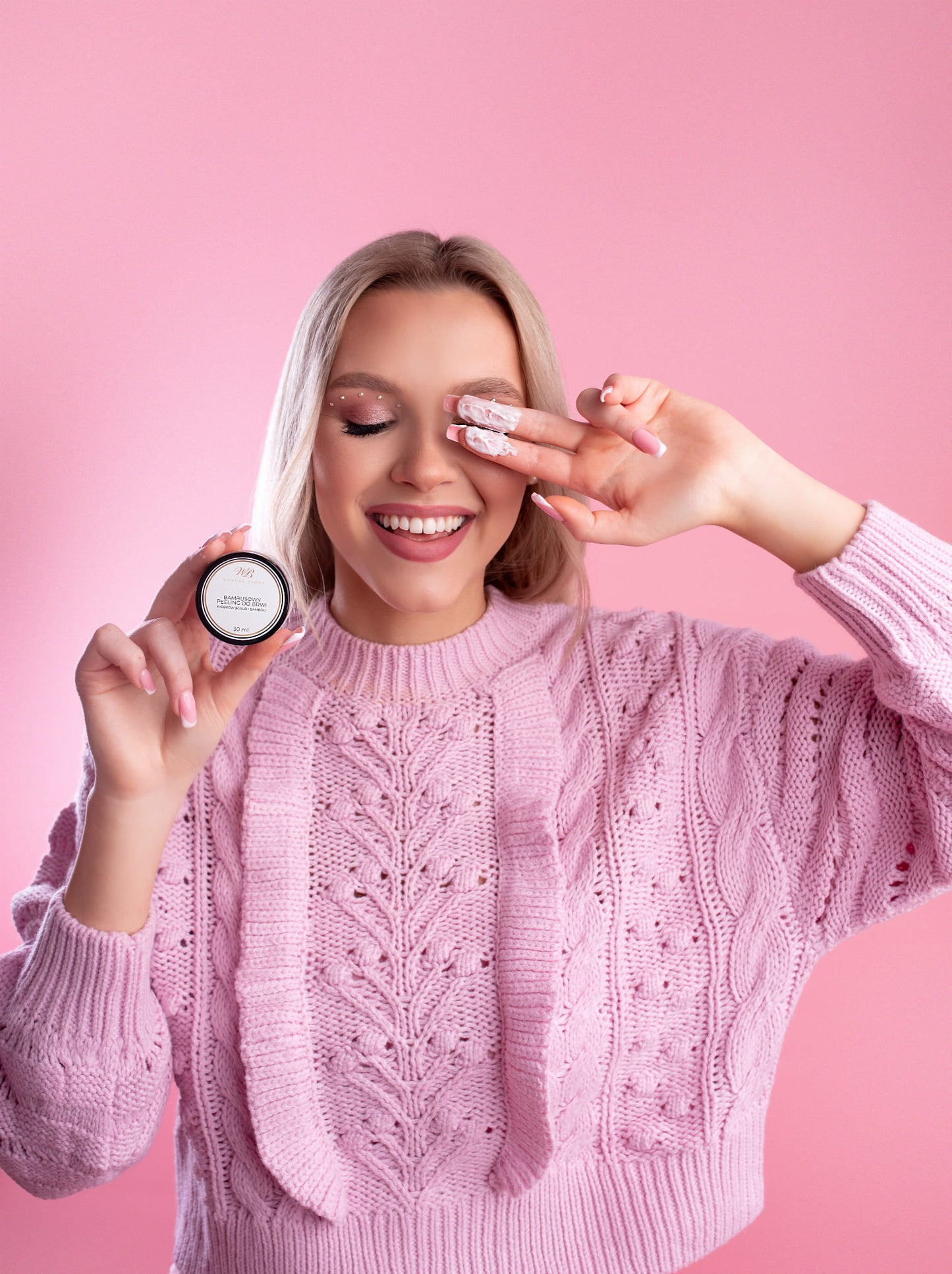 Bambusový peeling na obočí Wonder Brows 30 ml