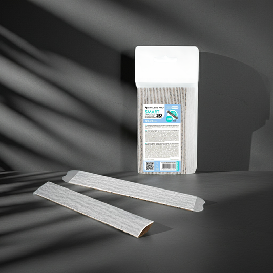 Disposable files papmAm on a soft foam layer SMART 20 100 grit (30 pcs) - STALEKS