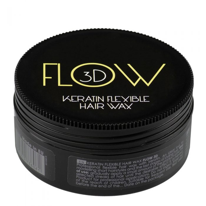 FLOW 3D - Keratinový pružný vosk na vlasy 100 ml
