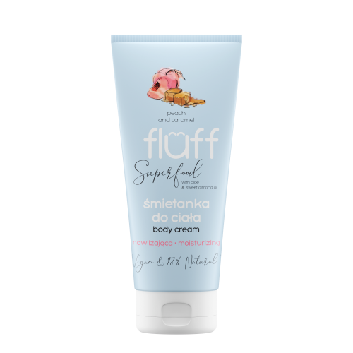 Hydratační tělový krém Fluff Peach & Caramel