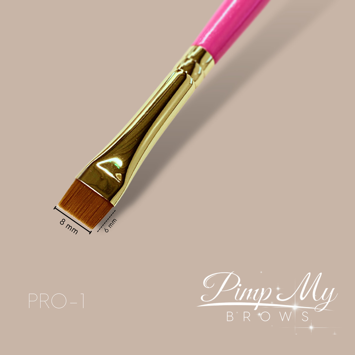 Rovný štětec na obočí, Pimp My Brows PRO – 1