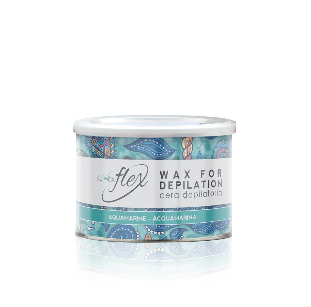 Depilační vosk ItalWax Flex Aquamarine 400 ml