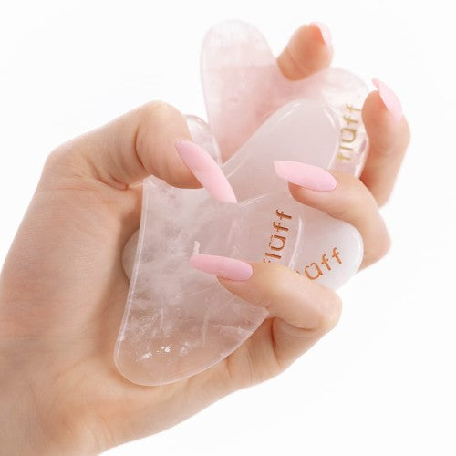 Deska Gua Sha rose quartz