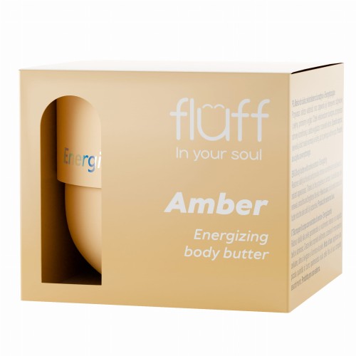 Fluff Body butter - Energizující tělový balzám s jantarem 150ml