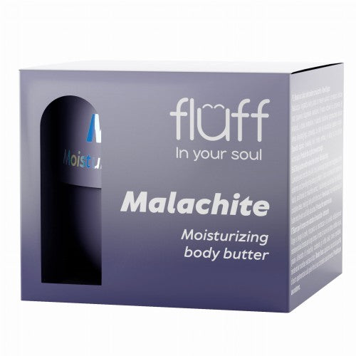 Fluff Body Butter - Hydratační tělový balzám s malachitem 150 ml