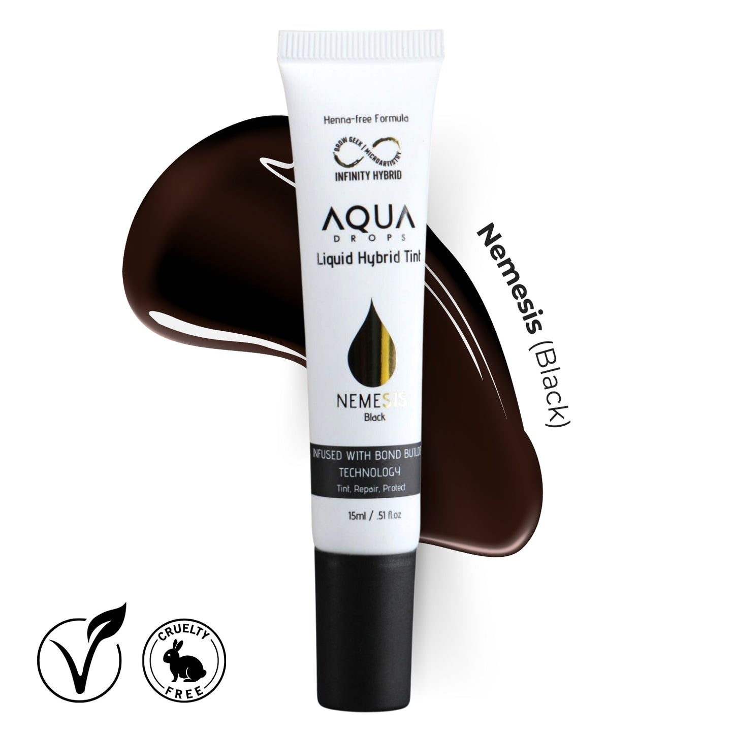 Aqua Drops NEMESIS Tint - černá