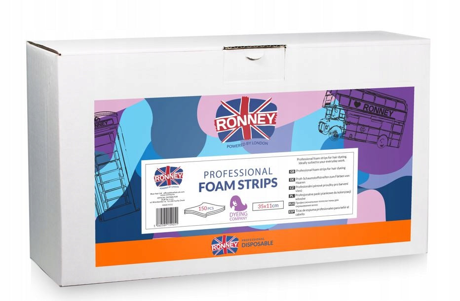 RONNEY professional foam tapes 35x11 cm - 150 pcs / box