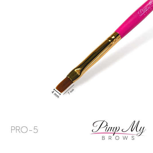Rovný dlouhý štětec na obočí, Pimp My Brows PRO – 5