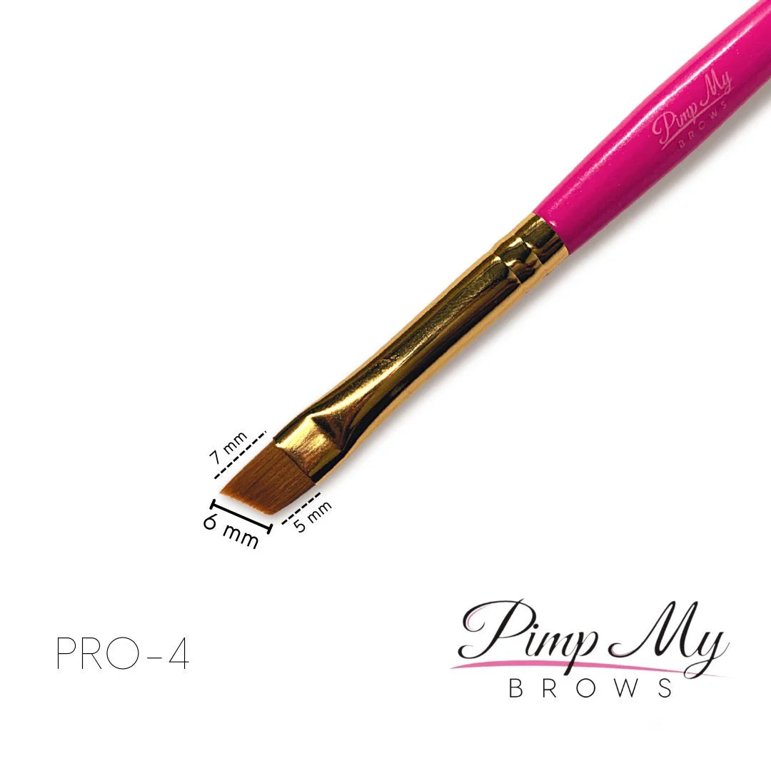 Zkosený štěteček na obočí, Pimp my brows PRO – 4