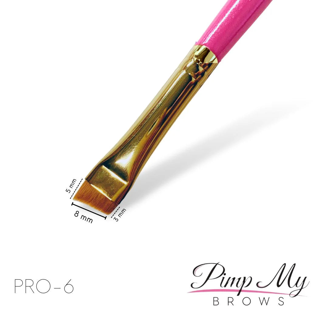 Zkosený štěteček na obočí, Pimp My Brows PRO - 6