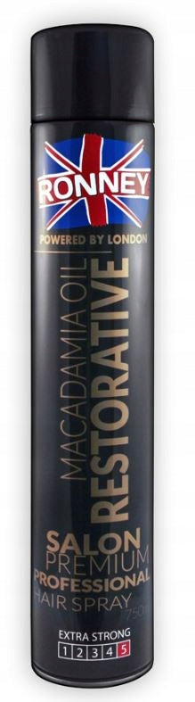 RONNEY Macadamia Oil Regenerační lak na vlasy 750 ml